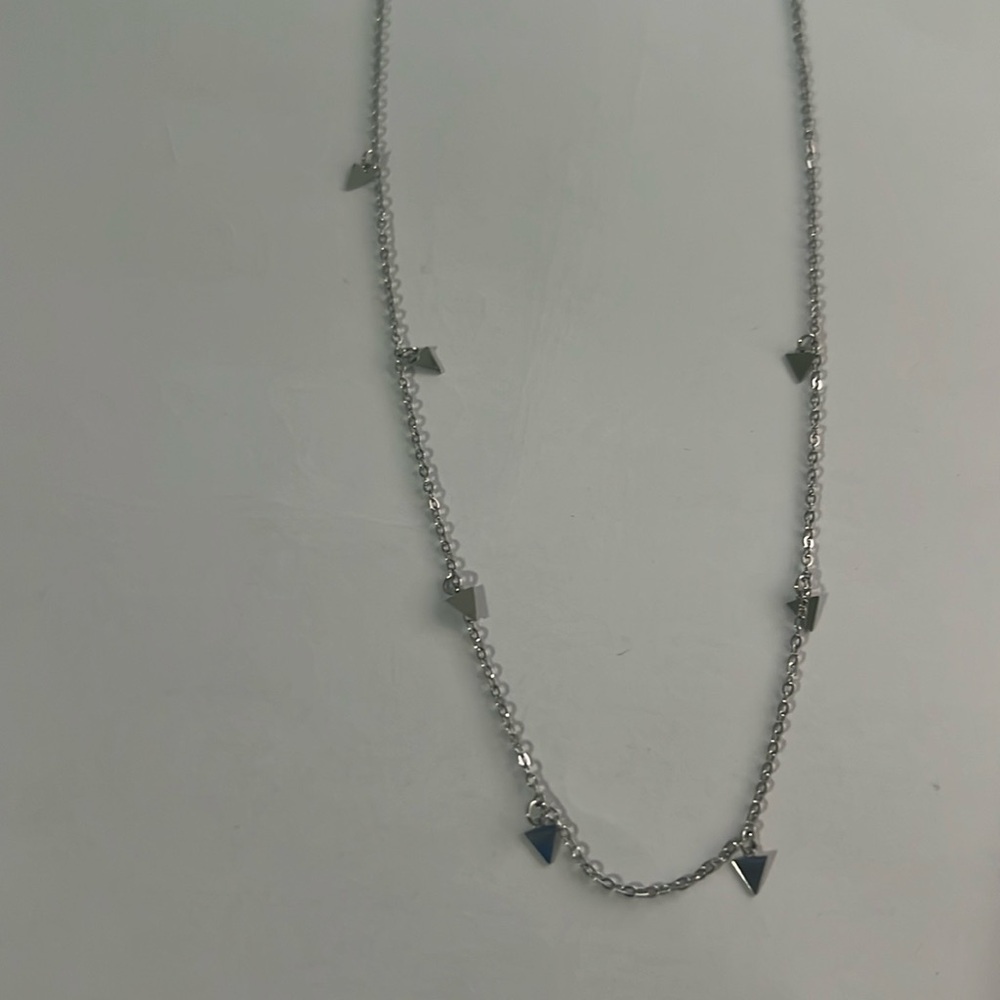 Denis silver necklace